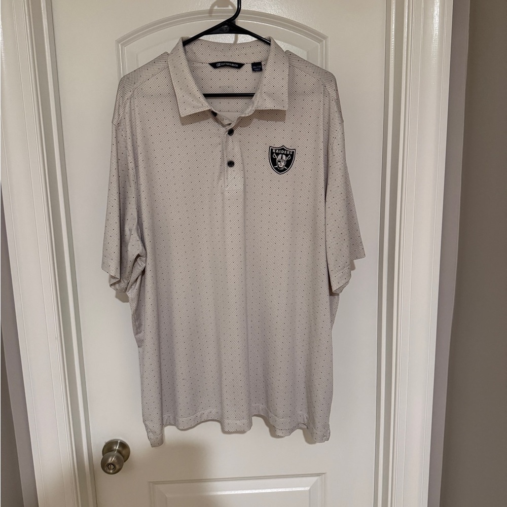 Cutter & Buck Light Gray Polo Shirt